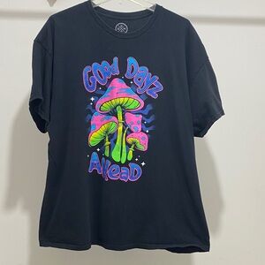 Graphic Black Short Sleeve Tee